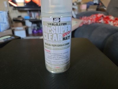 SEALED - GSI Creos Mr. Hobby B523:900  Mr. Super Clear MATTE UV Spray - 4.6 oz.