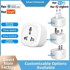For tuya Compatible For smart WiFi Socket with Voice Control Timer 1016A