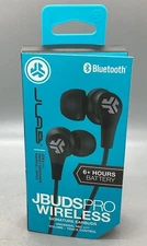 Wireless Earbuds JLAB JBudsPro Bluetooth Mic Control Sports Active - Black