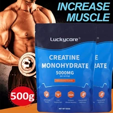 Pure Creatine Monohydrate 500 Gram Powder (Micronized) - Supports Muscle Growth
