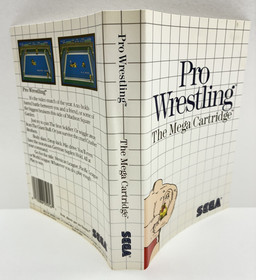 SEGA MASTER: Pro Wrestling *NO MANUAL & FREE SHIPPING*