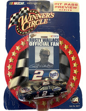 NASCAR Winners Circle 03217 Rusty Wallace 2 Car Pit Pass Ser. 2002 , 1:64, NEW