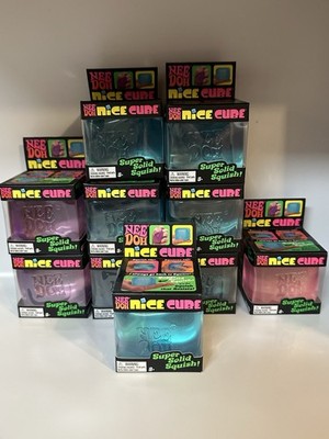 100% Authentic NeeDoh Nice Cube New Sealed Cubes Pick Your Colors
