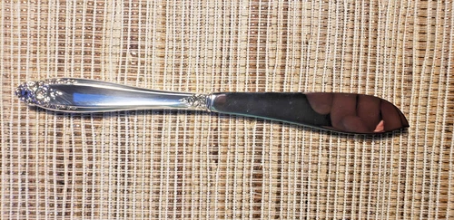 International Sterling Prelude Butter Knife Spreader Sterling Handle 8"