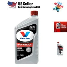 Full Synthetic High Mileage with MaxLife Technology 5W-20 Motor Oil 1 Quart