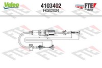 Kupplungsseil Kupplungszug Fte Clutch Actuation Valeo 4103402 FKS02034 FüR Seat