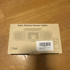Solar Motion Sensor Lights, Dimmable, waterproof, motion Sensor, indoor&Outdoor 