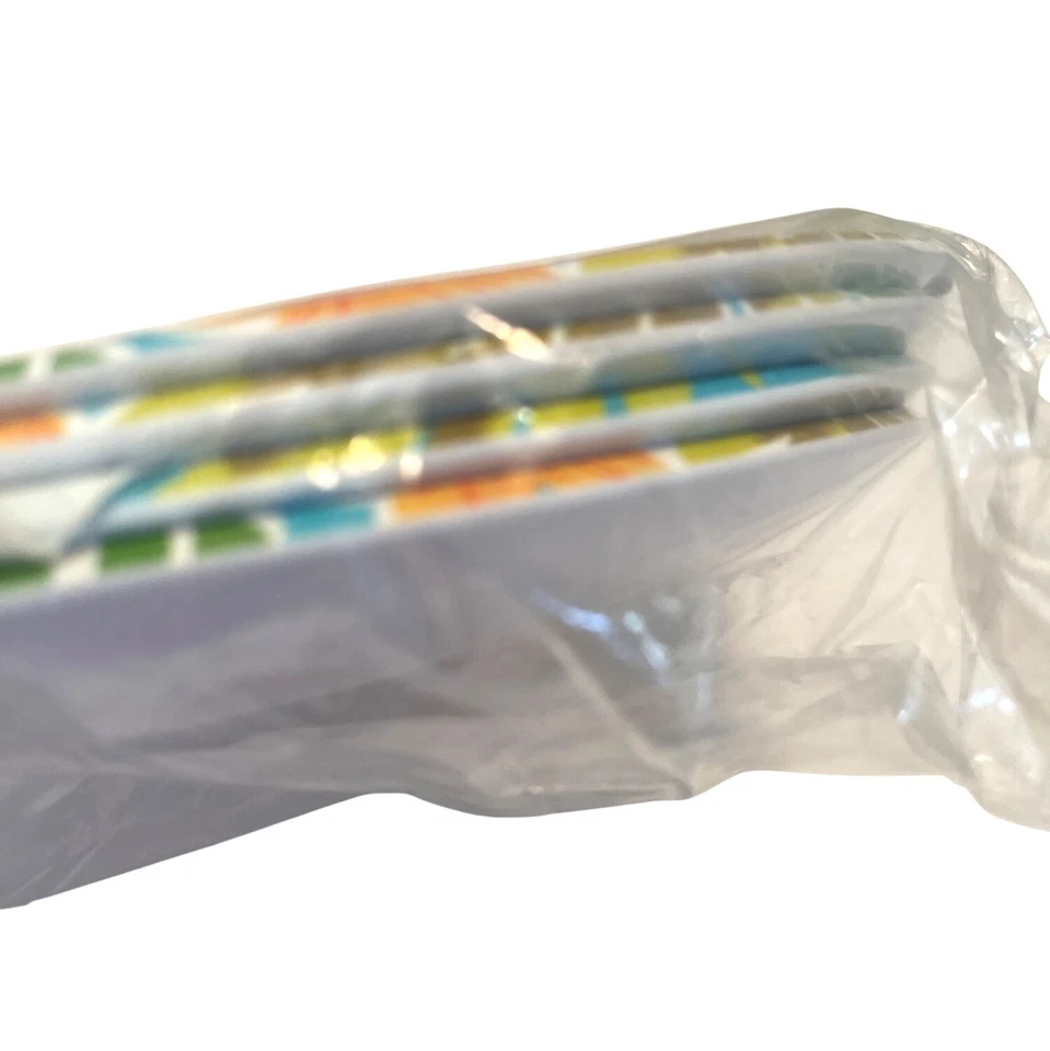 Platos Cena Postre Snack Rosa Flamenco Piscina Fiesta Tropical Playa Melamina Set Foto 4 de 4