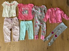 Lote de pijamas suéter corazón cámper marca Suerte Baby Gap 18-24 meses para niños pequeños