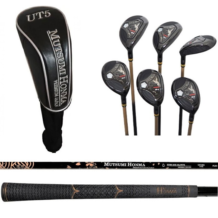 【新品】MUTSUMI HONMA MH282 UT #6 R NEW Mutsumi Honma MH282 Utility Hybrid UT7 / Graphite Shaft