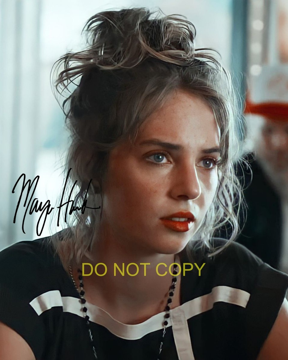 Maya Hawke 8x10 SIGNED REPRINT Photo Stranger Things Netflix Uma