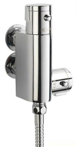 Luxury Bathroom Douche Bidet Toilet Thermostatic Valve Shower Spray Kit Chrome - Picture 4 of 11