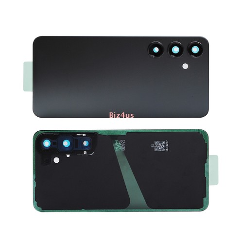 Vitre arrière de remplacement pour porte batterie avec objectif pour Samsung Galaxy S24 - Photo 2 sur 8