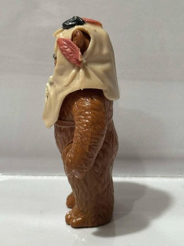 Vintage Kenner Star Wars Paploo Ewok Last 17 Figure with OG Hood No Weapon 1984 - Picture 5 of 11