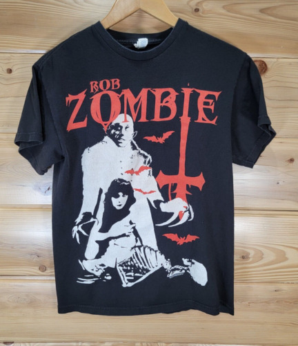 ROB ZOMBIE cd lgo BLACK HOLE Official SHIRT XL New venomous rat  regeneration OOP