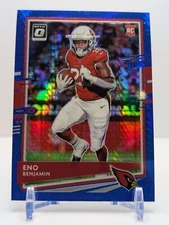 2020 Donruss Optic Eno Benjamin (RC) #101 Blue Hyper