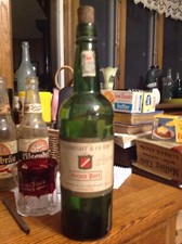 Qt PRE PRO HERMIT PORT T G BRIGHT CO NIAGARA FALLS NY BOTTLE WINE SASK. CANADA 