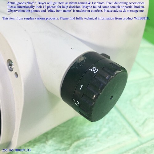 OLYMPUS SZ51 & SZ-STB1, Microscope MISSING eyepieces, sn:3581, dφm sep Tested. - Picture 5 of 12