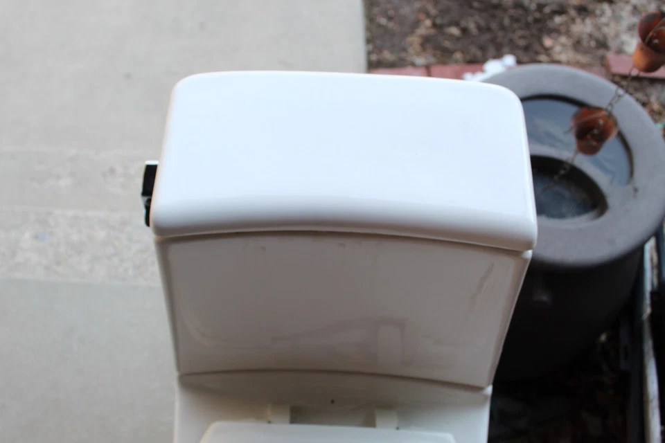 Tapa Tanque Eljer Años 80 Solo 2872 de Inodoro Windsor Dos Piezas VER MEDIDAS Foto 4 de 4