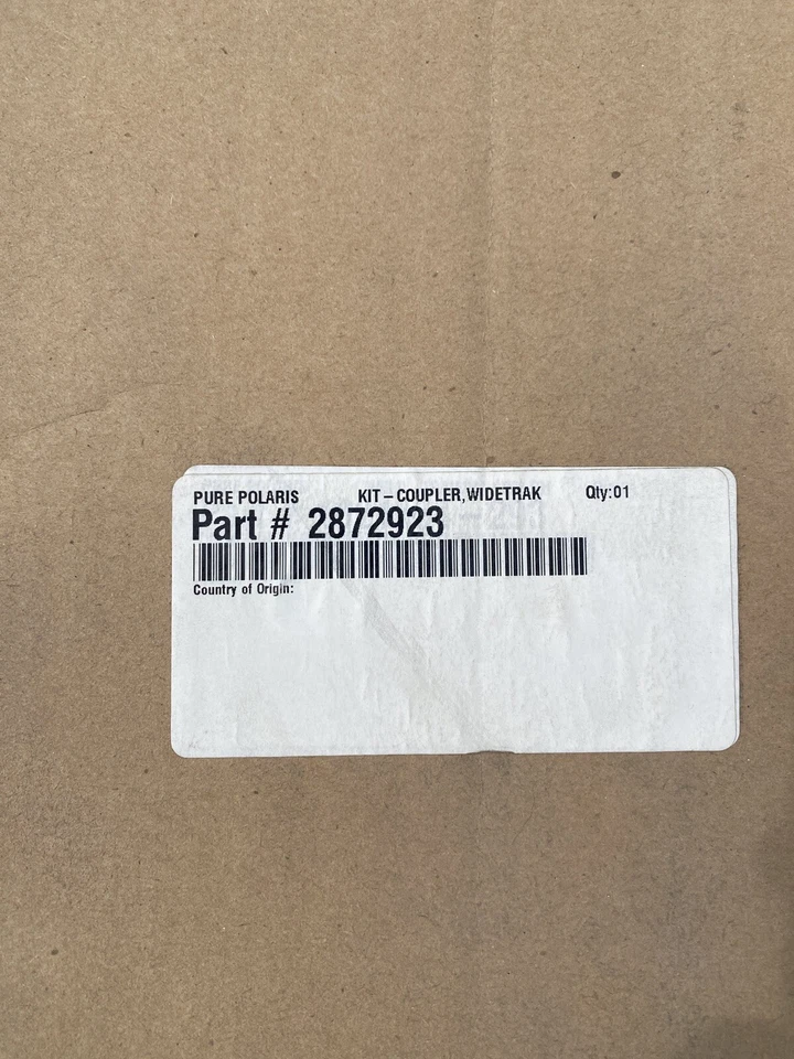 Polaris Coupler Kit Widetrak Susp 2872923 - Image 3 of 3