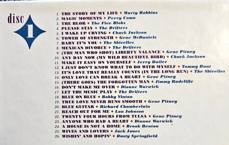 3 CD Book Set: The Look Of Love - The Burt Bacharach Collection - 1998 Rhino EX - Image 3 of 4