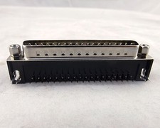 1x DB37 37 Pin Male 2 Rows D-SUB Right Angle PCB Solder Adapter Connector DB37M