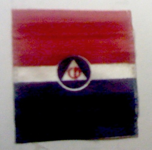 Civil Defense Assistant Air Raid Warden Service Ribbon