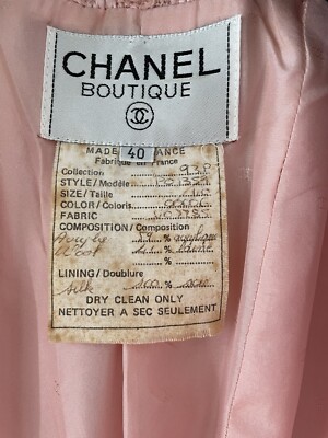 Vintage 1993 Chanel Jacket | eBay