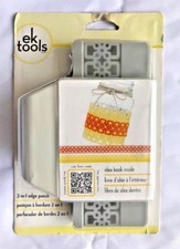Ek Tools 2 In 1 Edge Punch 54-52030 Circles and Flowers