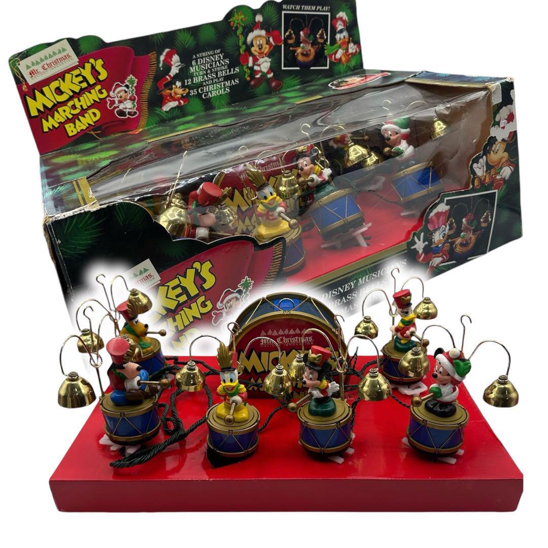 Mr. Christmas Mickeys Marching Band Holiday innovation Vintage