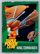 Wing Commander Nintendo Super Power Club Magazine Card #57