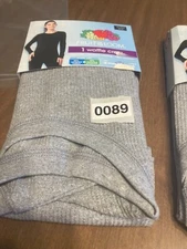 Fruit of the Loom Women's XS (0-2) Waffle Thermal Gray 2 Shirts