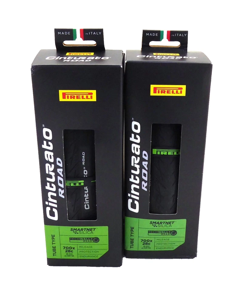 Pirelli Cinturato Road Tire - 700 x 28, Clincher, Folding, Black, PAIR