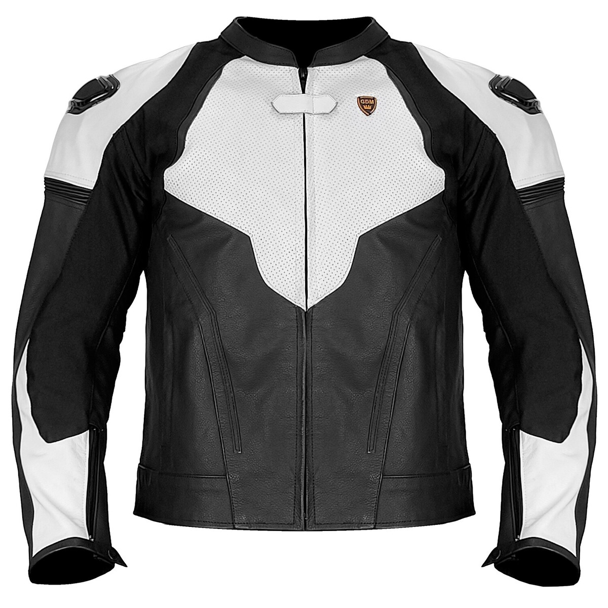 ジャケット・アウター LIDNM DOUBLE CLOTH MOTORCYCLE COAT BONNETO Men's Black Pink Genuine Lambskin Double Breasted