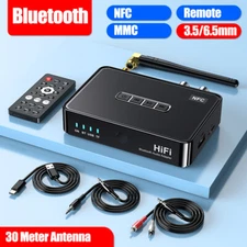 Home Stereo Audio Receiver Bluetooth 5.3 AUX USB Optical HD Music to RCA Adapter