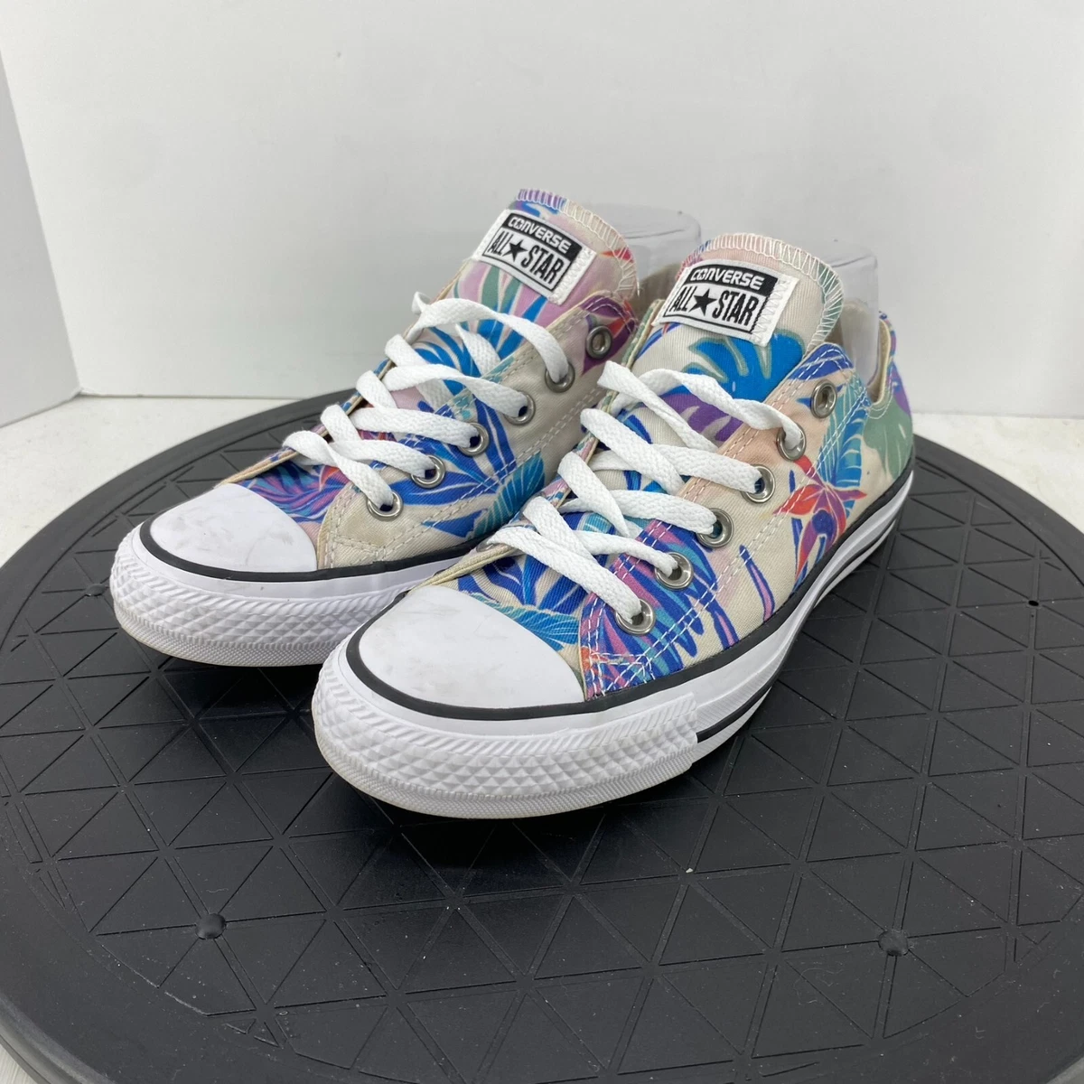 Converse Chuck Taylor All Star Womens Size 7 Shoes Tropical Leaf Sneakers Mens 5