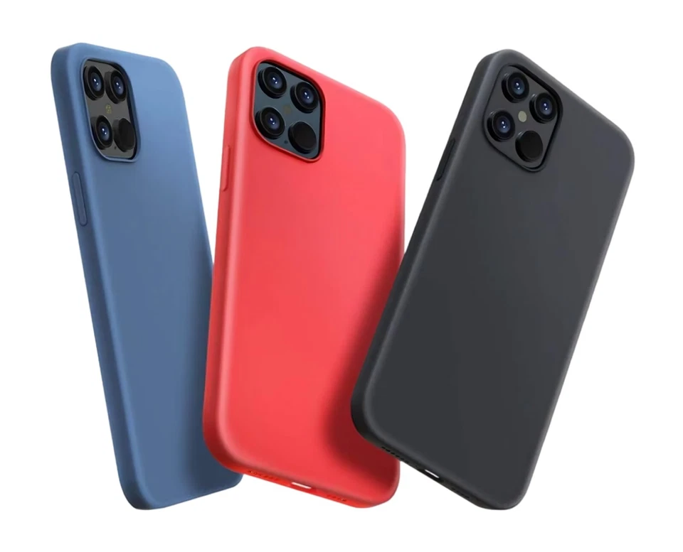 Cover + Vetro Per Apple iPhone 16 15 14 13 12 11 X E Mini Pro Custodia Silicone - Immagine 3 di 4