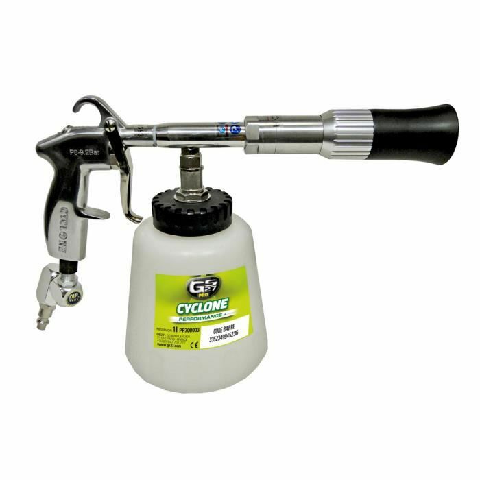 Pistolet cyclone de nettoyage à air comprimé GS27 contre taches et poussière