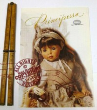 Gotz Dolls Inc 1998 Trade Samples Catalogue PRINCIPESSA Doll models GERMANY