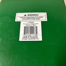 Grizzly C2068 Panel Cutter 12 Degree Face And Quarter Round,3/4” Bore