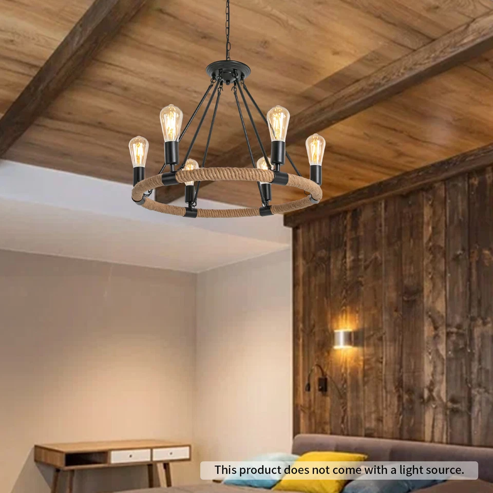 Люстра потолочная лампа 6 ламп кухонный остров крепление подвесной светильник - Изображение 2 из 4