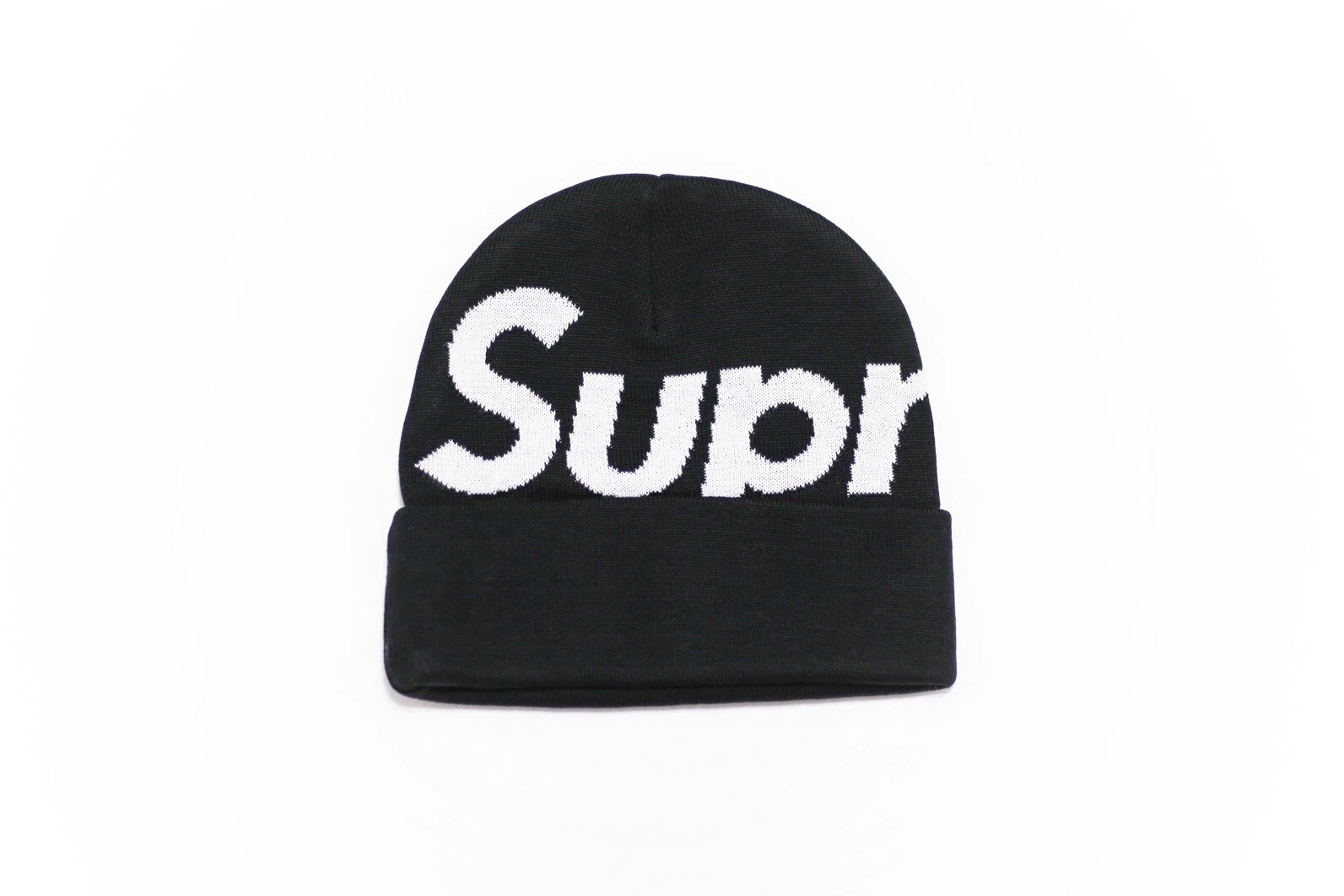 Bonnet noir Supreme Big Logo