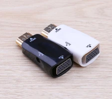 1080P HDMI Male to VGA Female Video Cable Cord Converter Adapter For PC Monitor