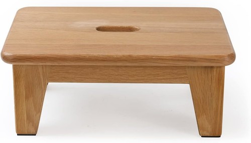 CONSDAN Step Stool for Bed, USA Grown Oak, No Assembly Needed, Solid Wood - Picture 3 of 23