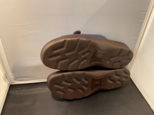 Italian Shoemakers Black Open Wedge Sandals Size 8.5 M hook loop - Picture 3 of 6
