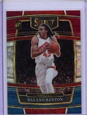 2021-22 Panini Select Dalano Banton Concourse Tri-Color #91