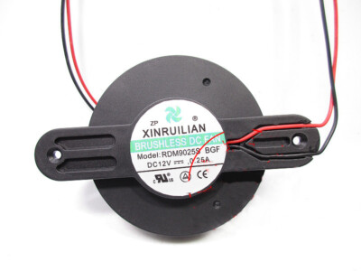 XINRUILIAN SCIENCE RDM9025S BGF 12V 0.25A 2-wire cooling fan #T6