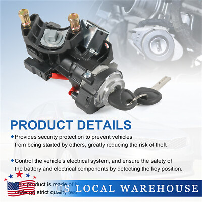 For 2016-2020 Kia Optima w/Key Start Ignition Lock Assembly w/Keys 81900-D5B00