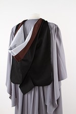 University academic hood - Free P&P - graduation gown accessory