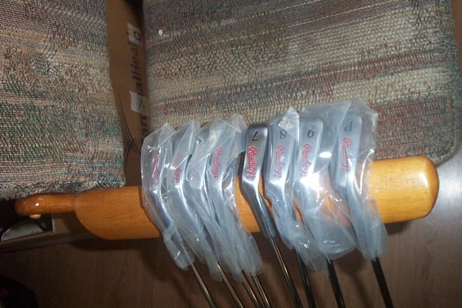 BRAND NEW Rawlings Open 3-pw irons steel shaft RH ladys - Image 2 of 2